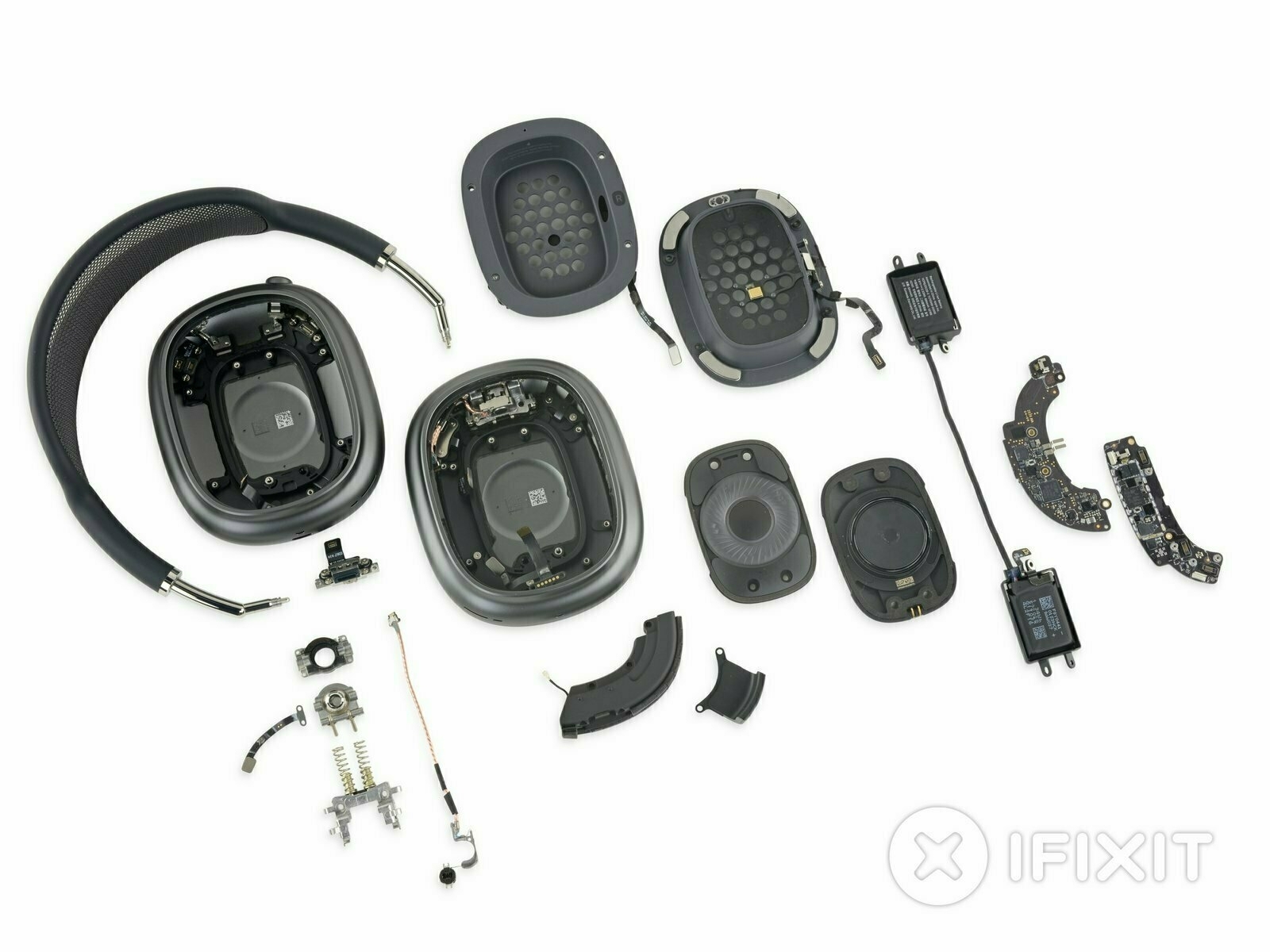 AirPods Max disassembled