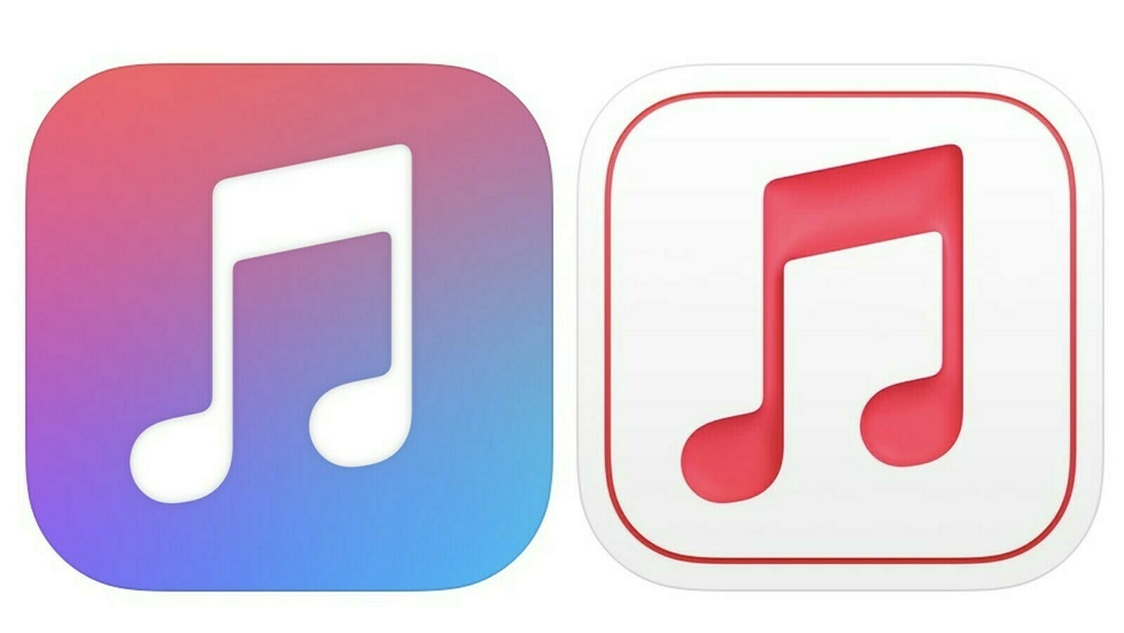 New Apple Music icon design language?
